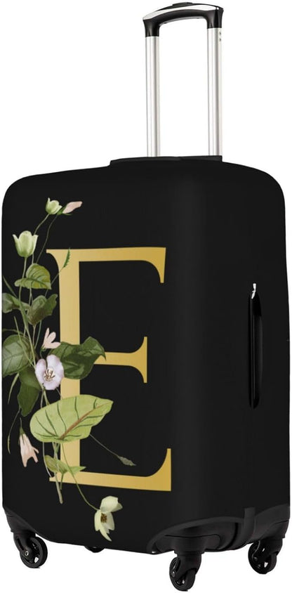 Decorative E Suitcase Protectors Elastic Washable Luggage Covers With Concealed Zippers For 18-32 Inch Luggage (Size Xl: Fits 29-32 Inch)