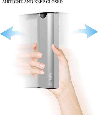 Extra Large Pill Organizer 7 Day, Aluminum Daily Pill Box, Weekly Travel Pill Case, Cute Pill Holder to Hold Vitamins, Medicines, Pills, Supplements