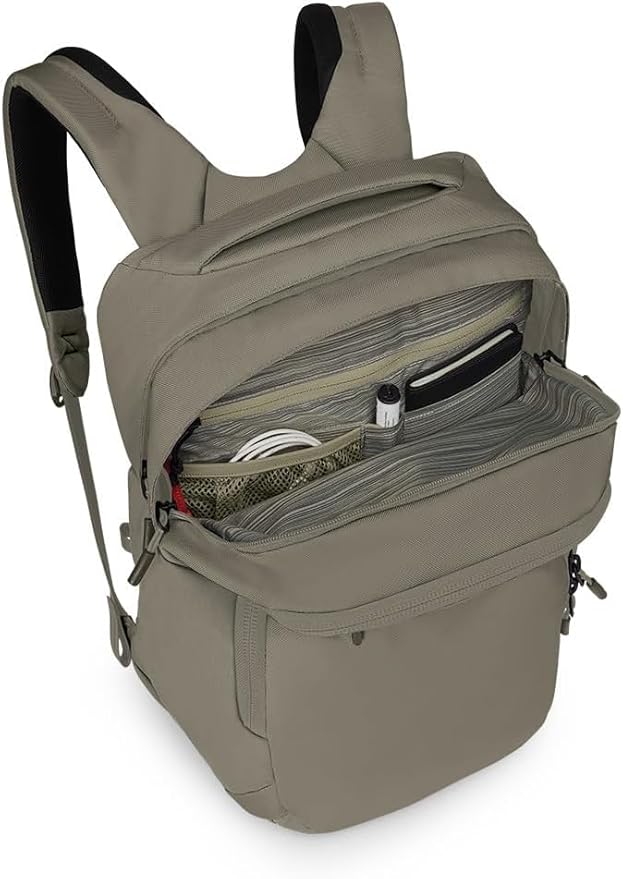 Osprey Aoede 21L Commuter Airspeed Backpack, Tan Concrete