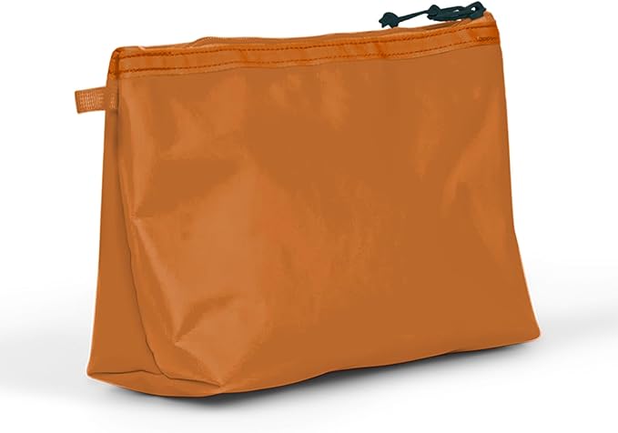 Baboon to the Moon Dopp Kit – Water-Repellent Toiletry Bag for Men and Women, Travel Makeup Bag Organizer, Large Cosmetic Bag (Caramel)