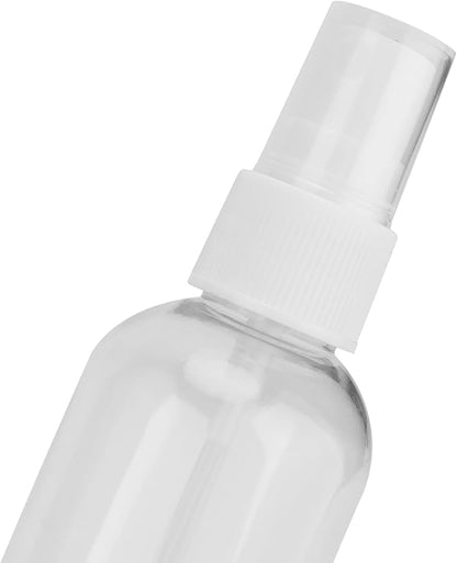 SINJEUN 21 Pack Clear Plastic Spray Bottles with Caps, 8 oz Spray Bottles Mist Sprayer, Refillable Empty Fine Mist Spray Bottle Mini Travel Size Spray Bottles, Leak Proof and BPA-Free