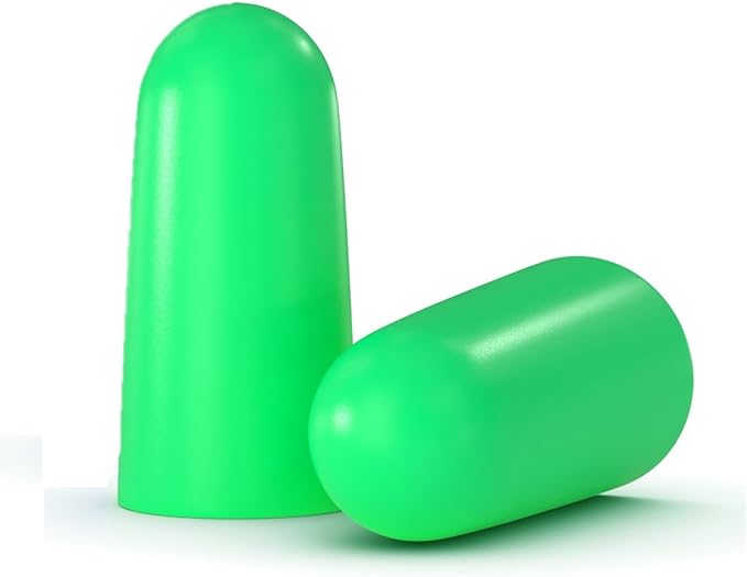 Quality Foam Ear Plugs 500 Pair - 32 dB Disposable Noise Cancelling High Decibel Sound Blocking Soft Ear Plugs - Dispenser Refill Safety Hearing Protection Bulk Ear Protection