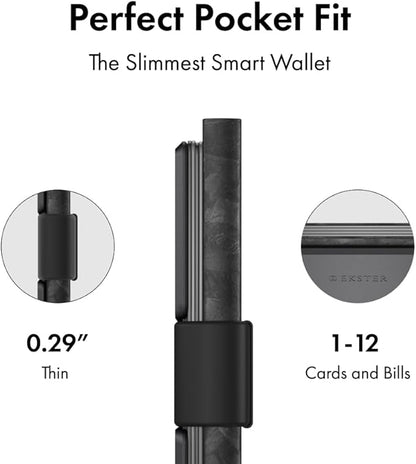 Ekster Aluminum Cardholder Wallet for Men | Metal Wallets with RFID Blocking Layer | Slim & Minimalist Aluminum Wallet with Push Button for Quick Card Access