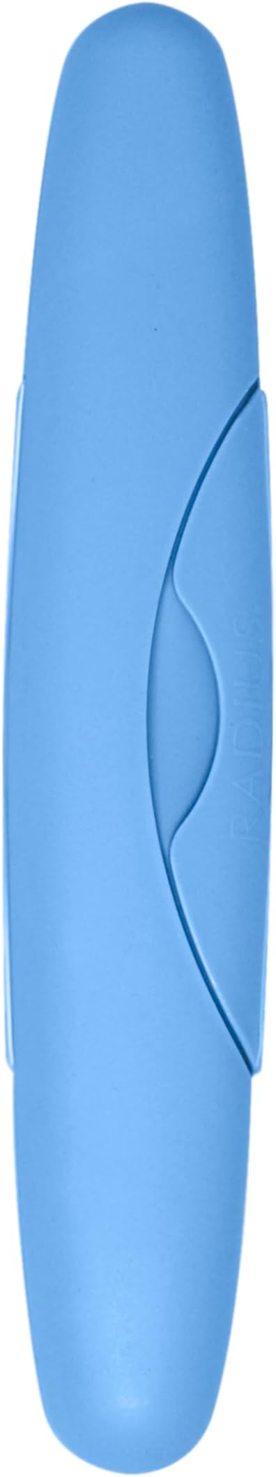 RADIUS Travel Case Value Pack, 3 Count (Toothbrush, Razor, Soap), BPA-Free Recycled Plastic, Portable for Bathroom, School, Home, Camping - Periwinkle Blue