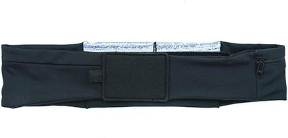 3 Pocket Adjustable Running Belt Waist Pack, Fanny Pack For Working Out With Sweat Resistant Backing, Holds All iPhone Models