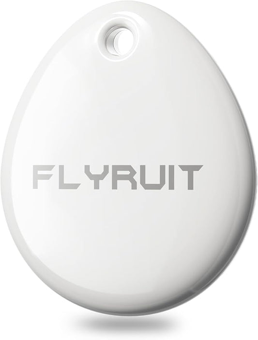 Tracker Tags 1-Pack for Apple Find My, Official MFi Certified, Smart Bluetooth Key Finder, Tracking Device for iPhone, Mini Finder Locator for Luggage, Backpack, Wallet, Bags, Dog, Pet, Camera, eBike