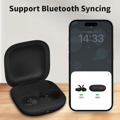 Charging Case Replacement for Beats Fit Pro, 700mAh Portable Replacement Charger Case with Bluetooth Pairing Sync Button (Earbuds Not Included)