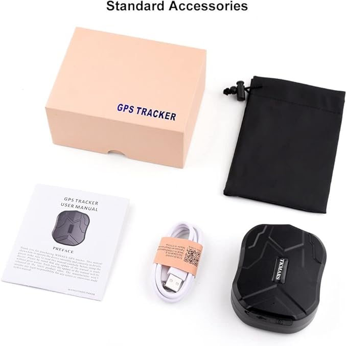 GPS Tracker for Vehicles 4G TK905B 10000mAh Long Battery Life, Car GPS Tracking Device Magnetic, Unlimited Distance Real-Time Tracking Rastreador Motorcycle Camping Car, APP No Subscription