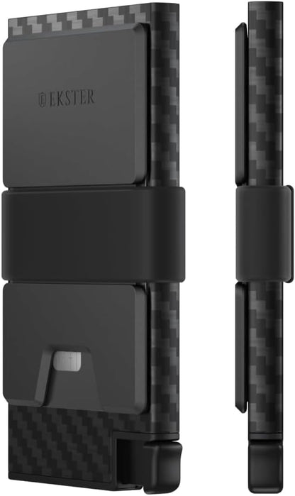 Ekster Aluminum Cardholder Wallet for Men | Metal Wallets with RFID Blocking Layer | Slim & Minimalist Aluminum Wallet with Push Button for Quick Card Access