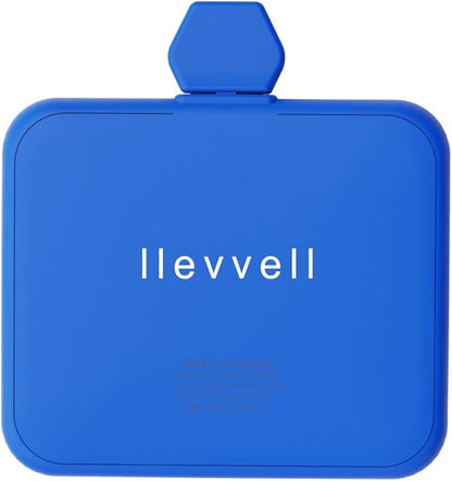 LLEVVELL Spark Portable Charger for iPhone 17/16/15 USB C 2500mAh Power Bank with LED Indicators 2.4A Fast Charging Mini Portable Charger with Pass Through Technology LVL 25 LVL 25 (Blue)