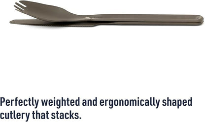 Sea to Summit Frontier Ultralight Cutlery Set, Spork and Knife