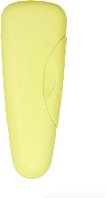RADIUS Travel Case Value Pack, 3 Count (Toothbrush, Razor, Soap), BPA-Free Recycled Plastic, Portable for Bathroom, School, Home, Camping - Lemon Yellow