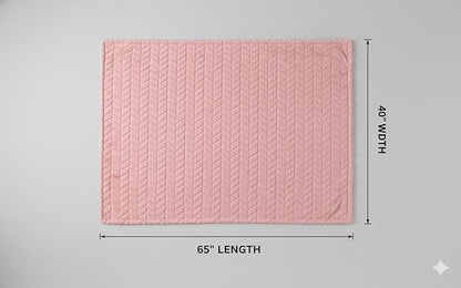 EverSnug Premium Travel Blanket Pillow - Soft 2 in 1 Airplane Blanket with Soft Bag Pillowcase, Hand Luggage Sleeve and Backpack Clip (Light Pink)