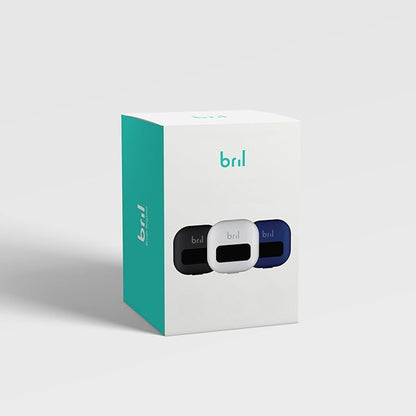 Bril UV-C Toothbrush Sanitizer, Portable Cleaner, Travel Cover, Magnetic Holder, and Rechargeable Case for Any Size Toothbrush, Multi-Pack