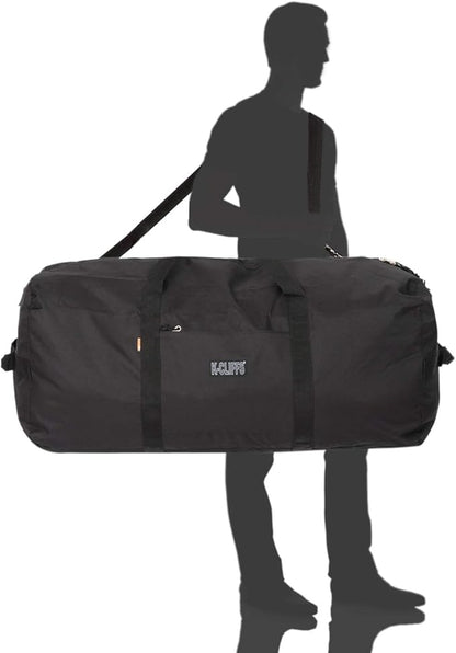 Heavy Duty Cargo Duffel Large Sport Gear Drum Set Equipment Hardware Travel Bag Rooftop Rack Bag