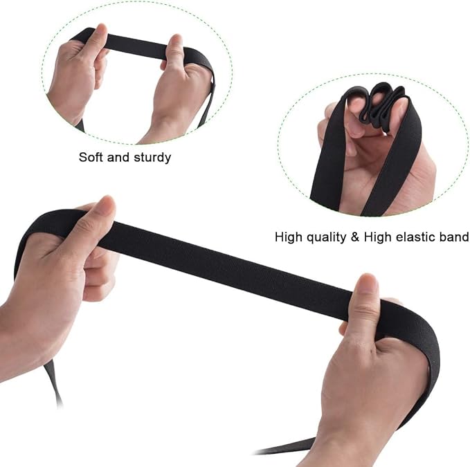 Adjustable Luggage Straps for Suitcases Add a Bag High Elastic Travel Bag Bungees Connecting Carry On Bag TSA Approved (3 Pack Brown)