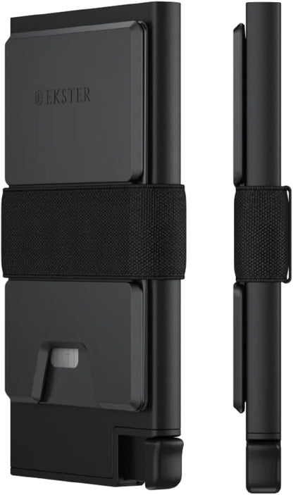 Ekster Aluminum Cardholder Wallet for Men | Metal Wallets with RFID Blocking Layer | Slim & Minimalist Aluminum Wallet with Push Button for Quick Card Access