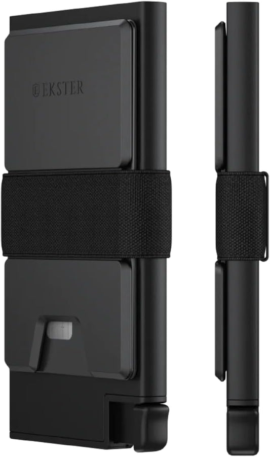 Ekster Aluminum Cardholder Wallet for Men | Metal Wallets with RFID Blocking Layer | Slim & Minimalist Aluminum Wallet with Push Button for Quick Card Access