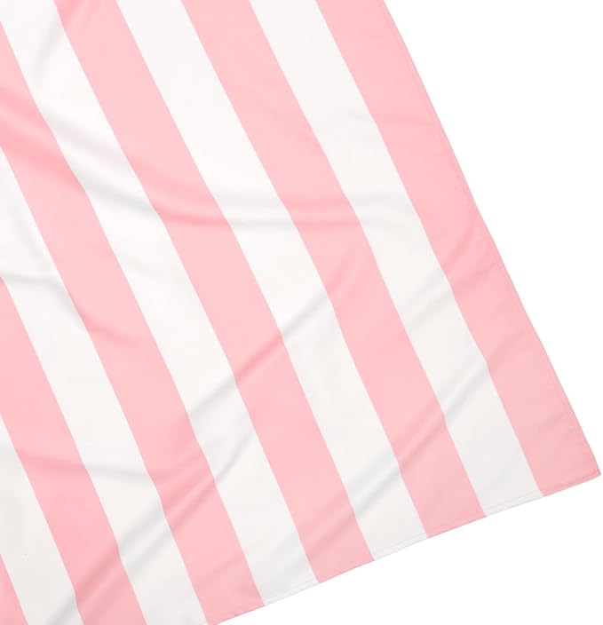 Dock & Bay Quick Drying Towel - for Sports & Gym - Compact, Lightweight - 100% Recycled - Includes Bag - Cabana Light - Malibu Pink, Double Extra Large (180x200cm, 70x78)