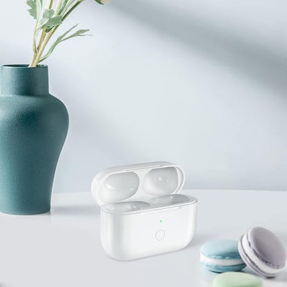 Compatible for AirPods Pro 2nd & 1st Generation Charging Case Replacement, Compatible for Wireless AirPods Pro 2 1 Charger Case with Bluetooth Pairing Sync Button, Built-in Large Battery