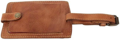 Rawlings Baseball Stitch Luggage Tags Tan