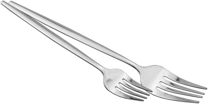 JASHII 30-Piece Stainless Steel Satin Finish Flatware Set, Mirror Polished Tableware Cutlery for Home and Restaurant, Dishwasher Safe