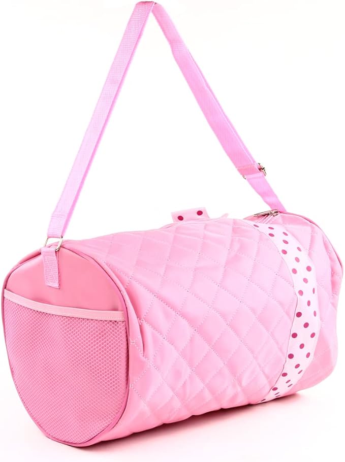 Personalized Dance Ribbon Duffel Bag With Custom Name Embroidery