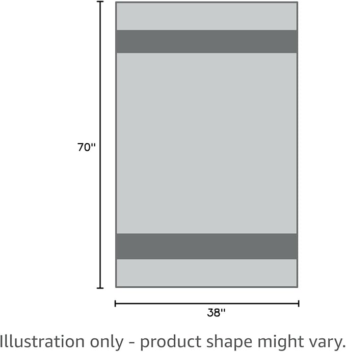 Beach Towel 100% Cotton Turkish Beach Towel Adult 38x70 Inch Pre-washed Absorbent Extra Large|Sand Free Quick Dry BathTowels|Lightweight Blanket|Travel Cruise Camping Spa Gym Yoga Towel|Dapple Grey