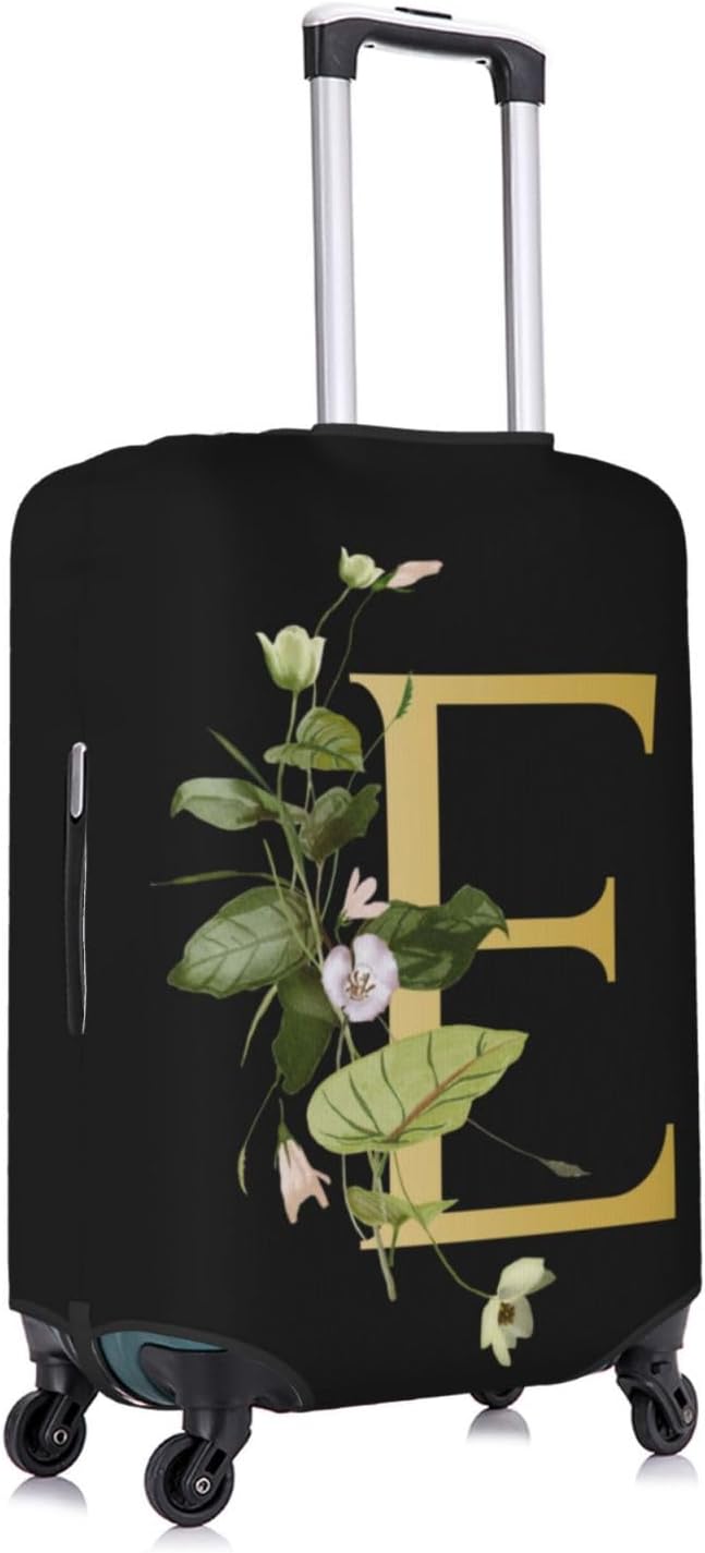 Decorative E Suitcase Protectors Elastic Washable Luggage Covers With Concealed Zippers For 18-32 Inch Luggage (Size Xl: Fits 29-32 Inch)