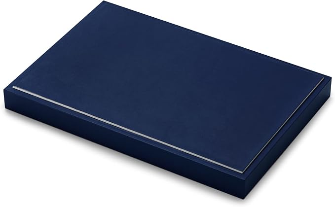 Oirlv Stackable Premium Leather Jewelry Trays 24 Grid Jewelry Organizer for Drawer Rings Earrings Holder Organizer