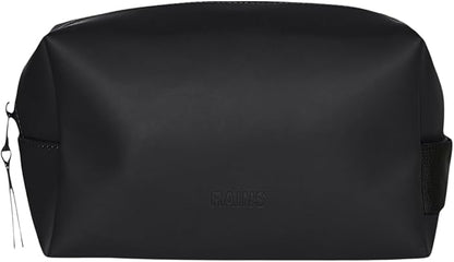 RAINS Wash bag large - Large Toiletry Bag for Men and Women - Wash bag for Travel (Black)