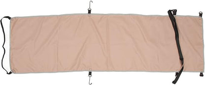 Ergonomic Adjustable Foot and Heel Hammock Cover, Comfort Airplane Footrest, Adjustable Portable Air Plane Flying Travel Foot Rest for Outdoor Travel Bus (Khaki)