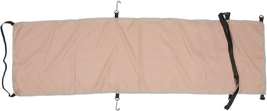 Ergonomic Adjustable Foot and Heel Hammock Cover, Comfort Airplane Footrest, Adjustable Portable Air Plane Flying Travel Foot Rest for Outdoor Travel Bus (Khaki)