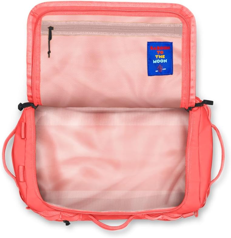 Baboon to the Moon Go-Bag Mini 32L – Detachable Straps, Small Duffle Bag for Travel, Gym Bag for Women, Mens Travel Bag, Duffel Bags for Traveling, Travel Duffel Bags for Women (Neon Punch)