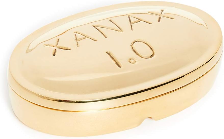 Jonathan Adler Women's Brass Pill Box
