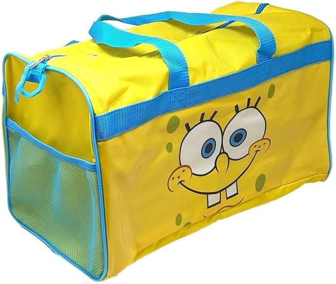 Personalized Travel Duffel Bag Created Using Character Duffel Bag - 18" (Created Using Sponge Duffel Bag)