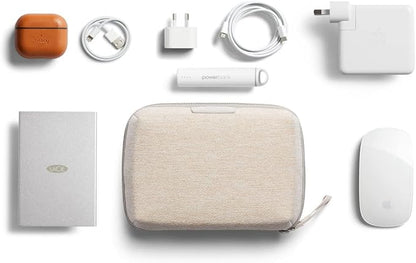 Bellroy Tech Kit Compact (Tech Accessories Organizer, Zipper Pouch) - Saltbush