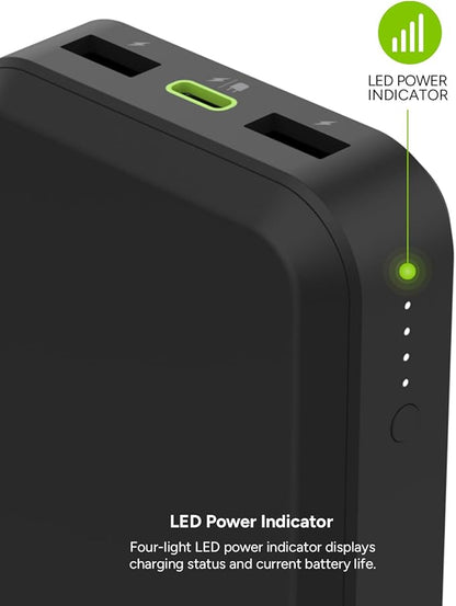 Mophie Powerstation Core 20,000mAh Power Bank | Best Value Capacity | 18W, Multi-Device