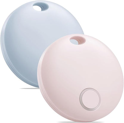 Air Tracker 2 Pack, Smart Bluetooth Tracker Works with Apple Find My (iOS Only), Item Finder Trakcer Tag Locator for Luggage, Backpack, IP67 Waterproof