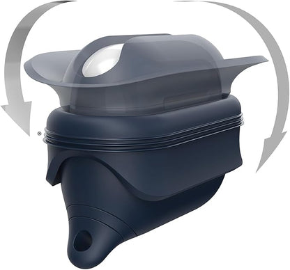 Catalyst Waterproof Case for AirPods Pro 2nd Generation and AirPods Pro 1st Generation - Wireless and USB-C Charging Compatible, One Piece Design, High Drop Protection Case with Carabiner