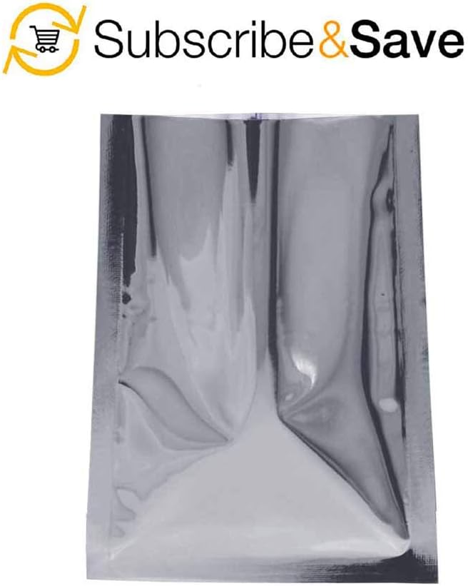 APQ Static Shielding Bags 10 x 14, Grey Electrostatic Bags Pack of 500, Open Ended Heat Sealable Bags 10x14, Transparent Material, Great for Electronical Sensitive Components