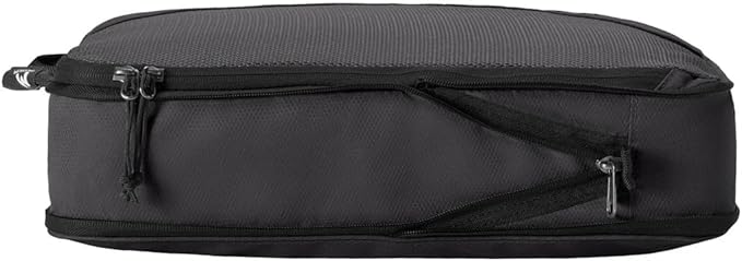 Eagle Creek Pack-It Reveal Carry-On Set - Compression Cube S (2x) & M (1x) & Clean/Dirty Cube M - Angled Zipper Stackable Carry-On Packing Tubes - Travel Essentials - Black