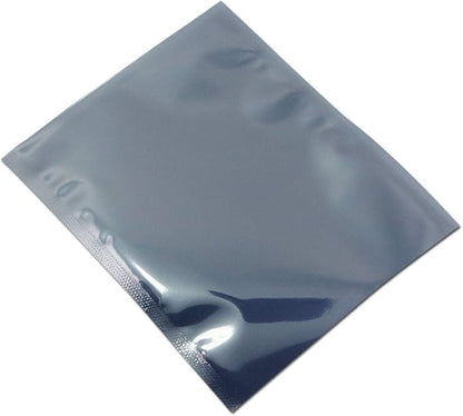 APQ Pack of 500 Static Shielding Bags 11 x 15. Grey Electrostatic Bags 11x15. Open Ended Heat Sealable Bags. Transparent Material. Great for Electronical Sensitive Components.