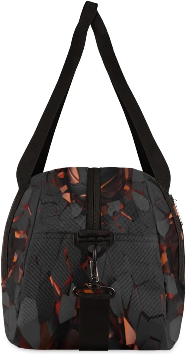 Sports Ball Basketball Crash Gym Duffle Bag for Kids,Sports Bag for Teens Boys & Girls Small Waterproof Overnight Weekender Carry School Practice Travel Bag