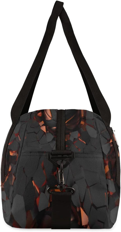 Sports Ball Basketball Crash Gym Duffle Bag for Kids,Sports Bag for Teens Boys & Girls Small Waterproof Overnight Weekender Carry School Practice Travel Bag