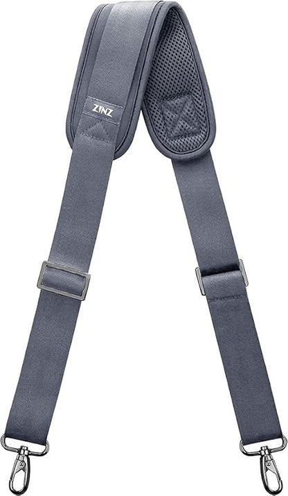 ZINZ Shoulder Strap, 57" Padded Adjustable Shoulder Bag Straps Replacement for Bags with D-Ring (DG02Y01)