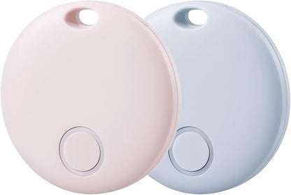 Reyke Smart Tag, Air Tracker Luggage Tracker, Works with Apple Find My (iOS Only), Item Locator for Key, Luggage, Backpack, Wallet, IP67 Waterproof, 2 Pack