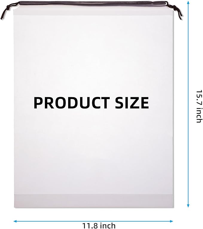 100 Pack Shoe Bags for Travel, 11.8" x 15.7" Waterproof Travel Shoe Bags for Packing,Large Travel Bag for Shoes, Storage Bags Travel Essentials Men for and Women