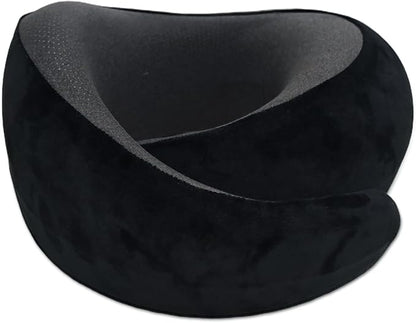 Snail Flexible Neck Pillow, Airplane Travel Pillow, Premium Memory Foam Travel Pillow, 360° Ergonomic Design, Asymmetrical Sides, Suitable for Office, Automotive, Washable Pillowcase