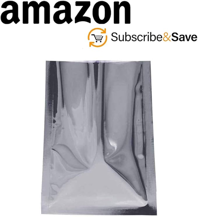 APQ Pack of 100 Static Shielding Bags 24 x 30. Grey Electrostatic Bags 24x30. Open Ended Heat Sealable Bags. Transparent Material. Great for Electronical Sensitive Components.